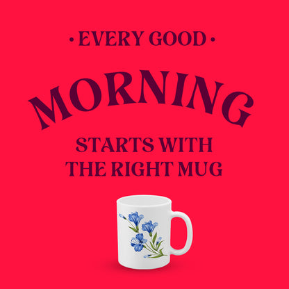 Larah Marina Blue Mug