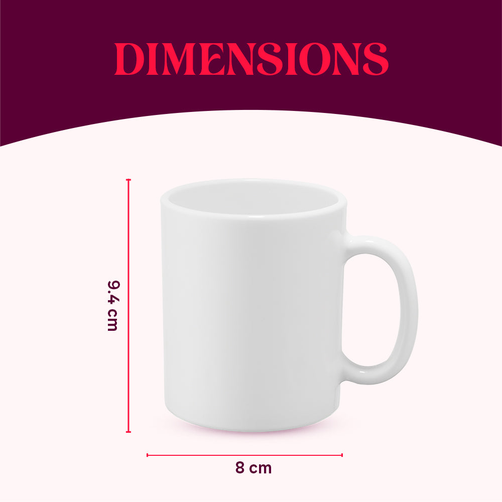 Larah By Borosil Taj Mug 320 ml x 1