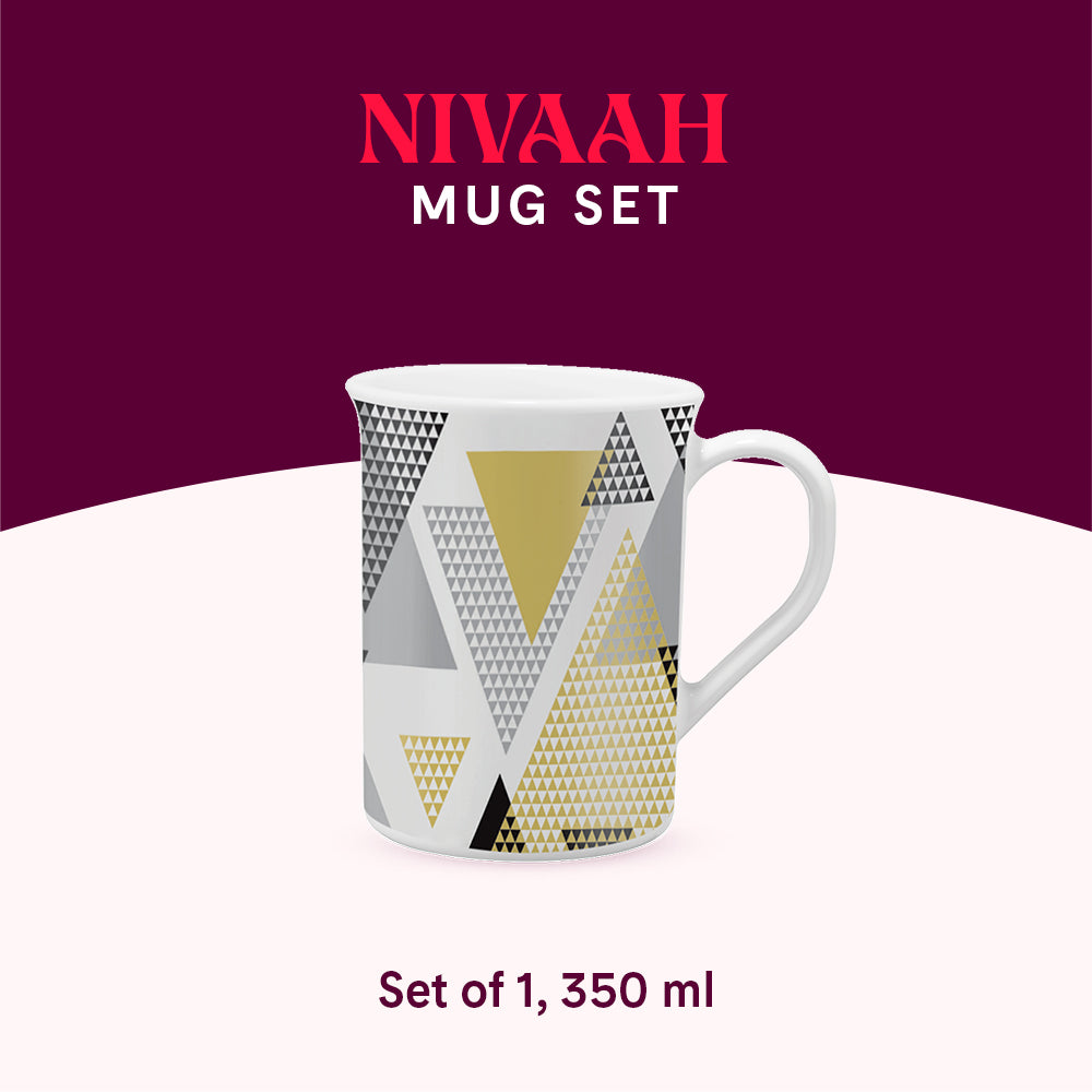 Larah by Borosil Nivaah Mug 350 ml x 1