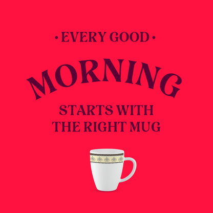 Larah By Borosil Amer Mug 390 ml x 1