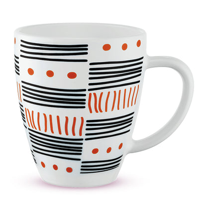 Larah by Borosil Doodle Mug 390 ml