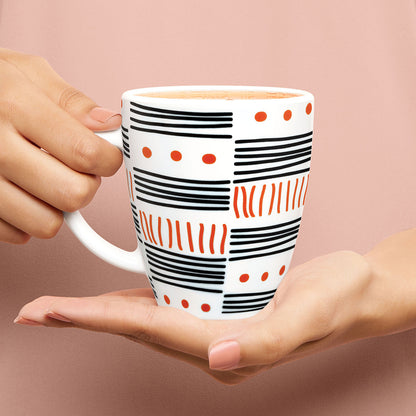 Larah by Borosil Doodle Mug 390 ml