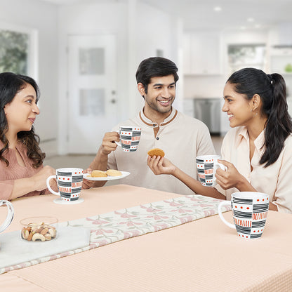 Larah by Borosil Doodle Mug 390 ml