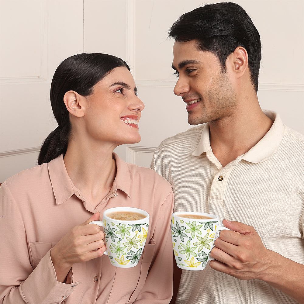 Larah Green Dawn Opalware Mug