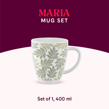 Larah by Borosil Maria Mug 390 ml x 1