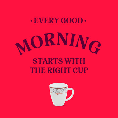 Larah By Borosil Quartz Mug 390 ml x 1