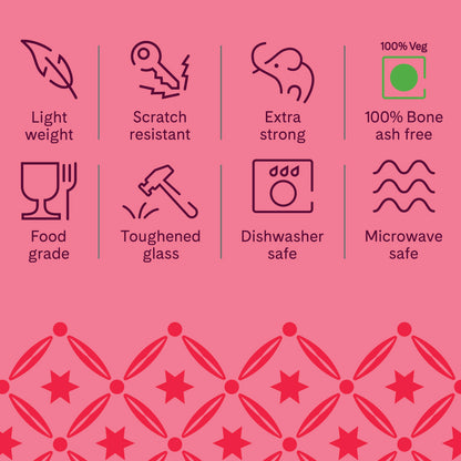 Larah By Borosil Taj Mug 390 ml x 1