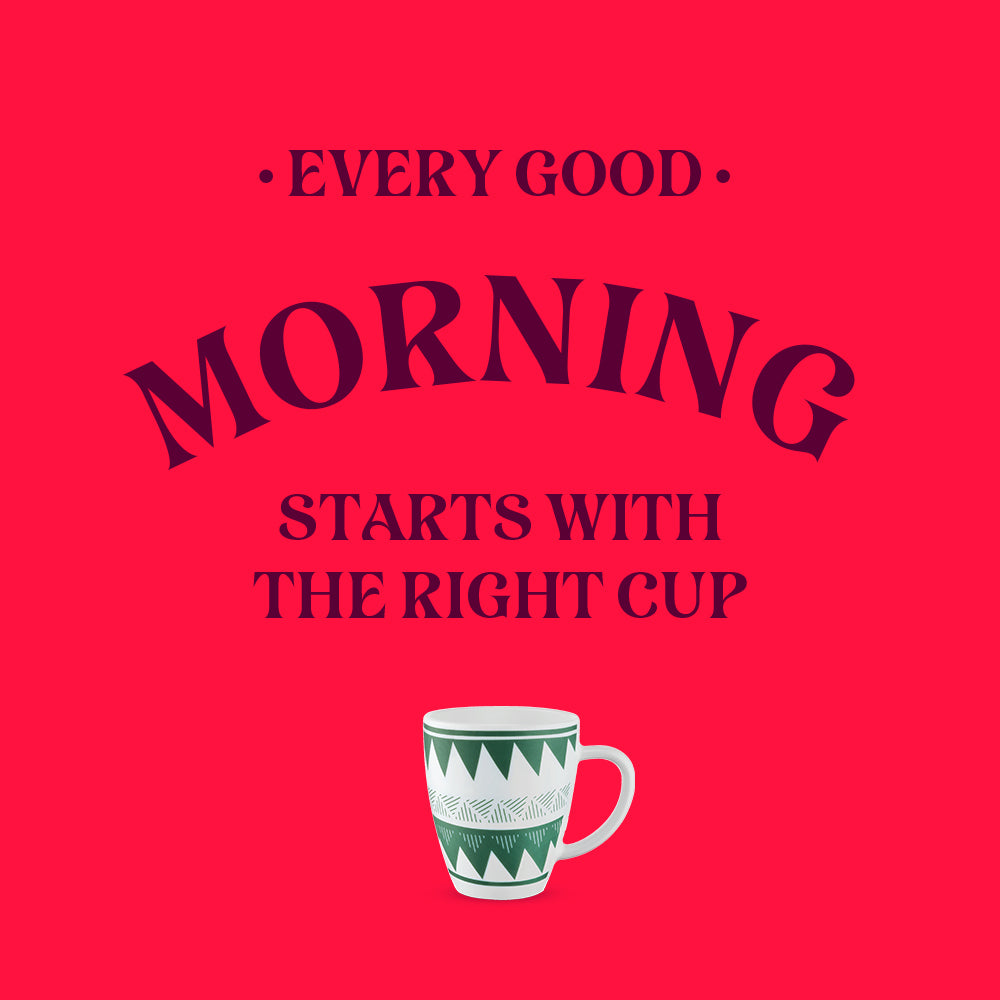 Larah by Borosil Tri Wave Mug 390 ml