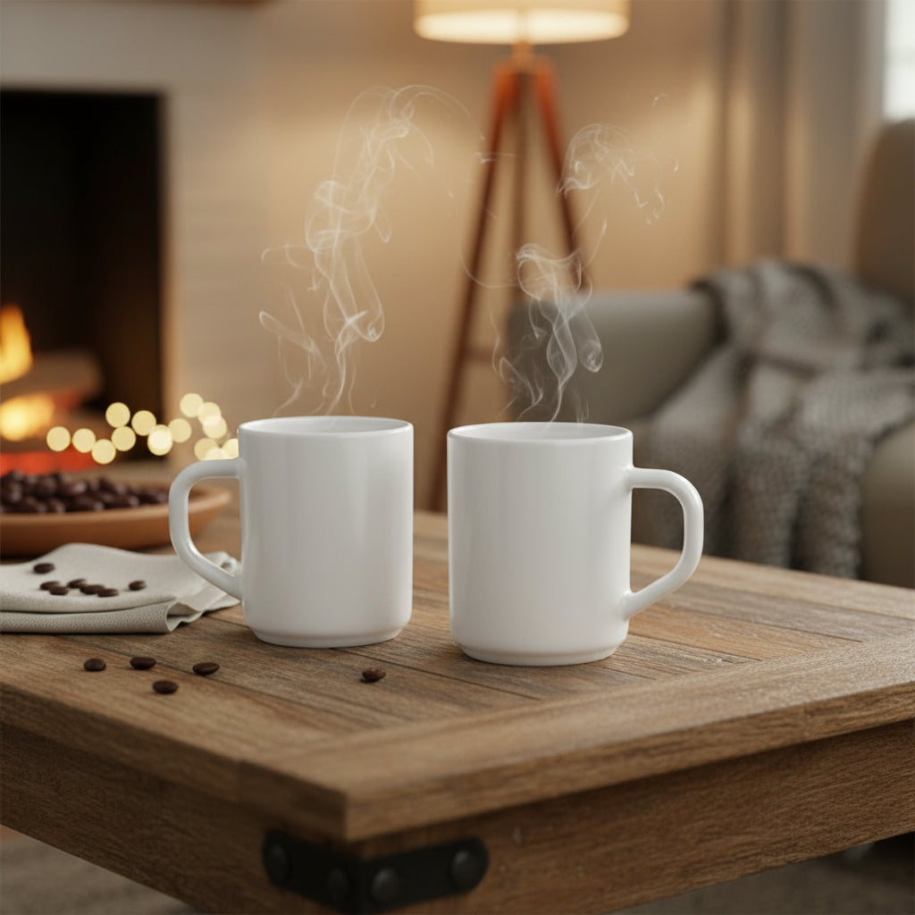 Larah Opalware Mug Set