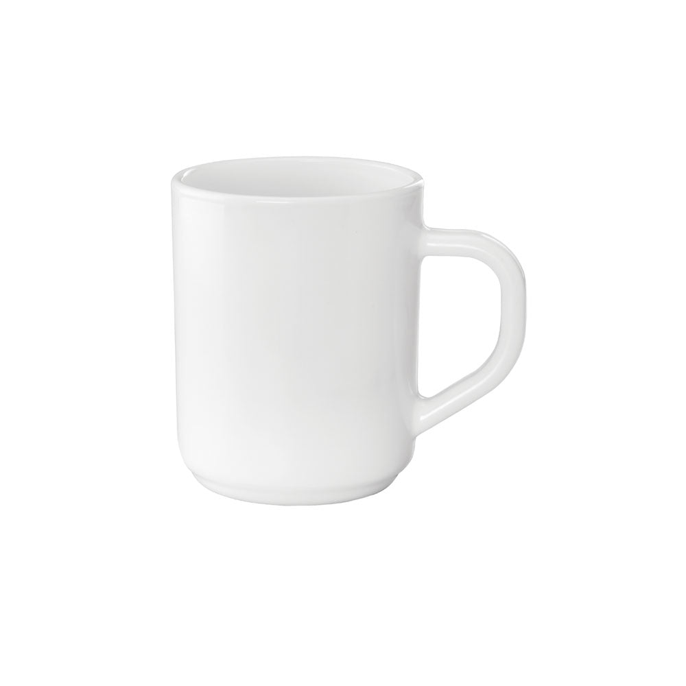 Larah Logo Opalware Mug Set