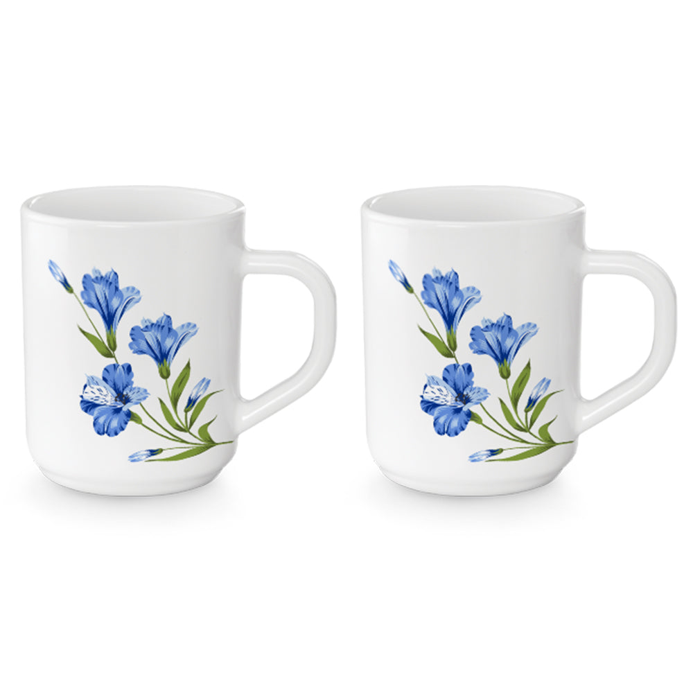 Larah By Borosil Marina Peach Mug Set