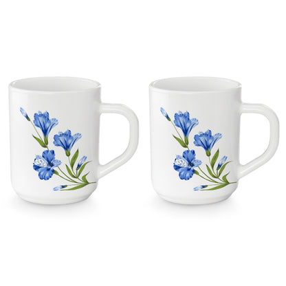 Larah By Borosil Marina Peach Mug Set