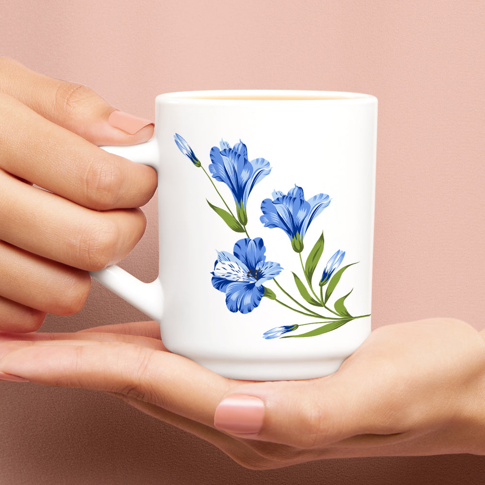 Larah Marina Blue Mug Set