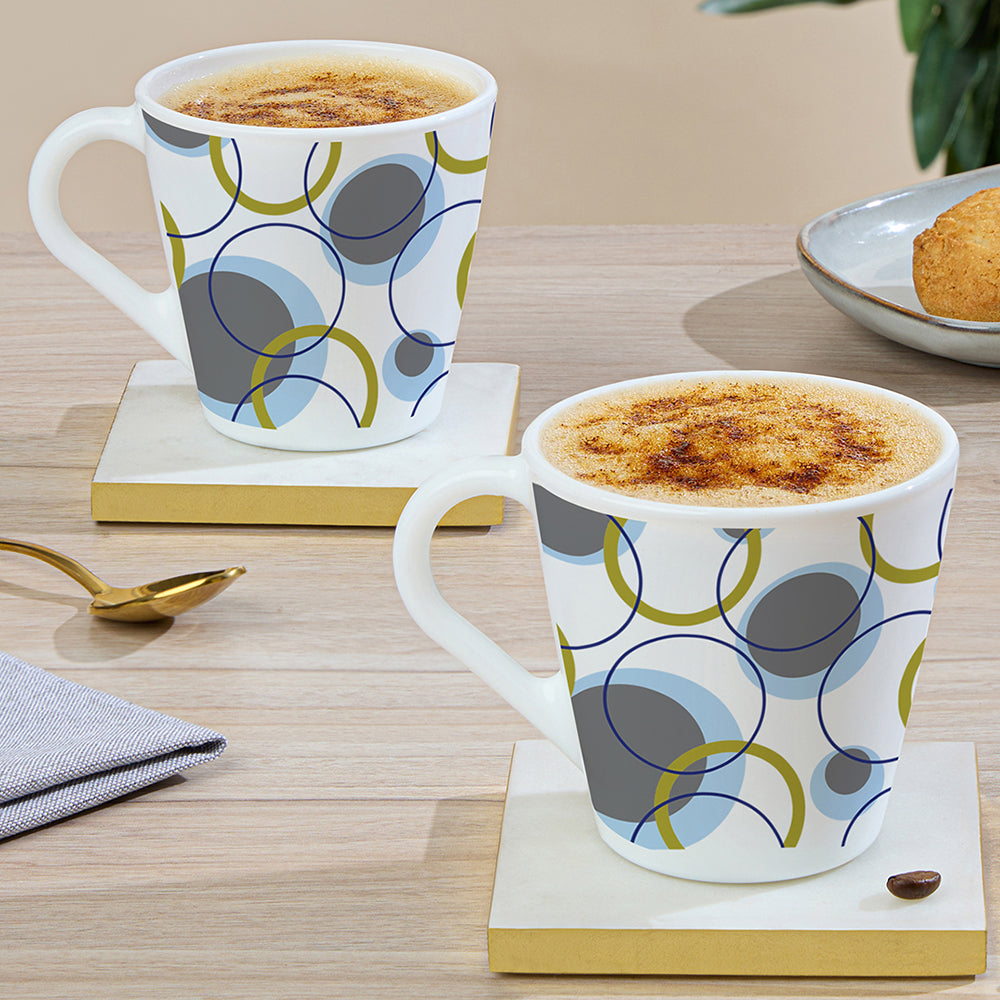 Larah Nola Opalware Mug Set