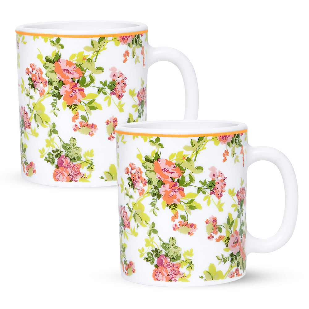 Larah By Borosil Amora Mug Set, 320 ml 320 ml x 2