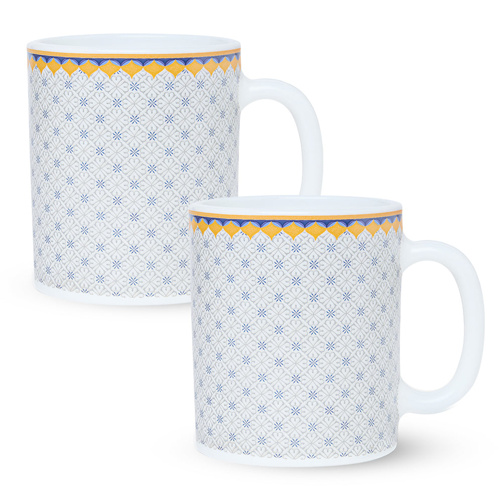 Larah By Borosil Kosmia Mug Set, 320 ml