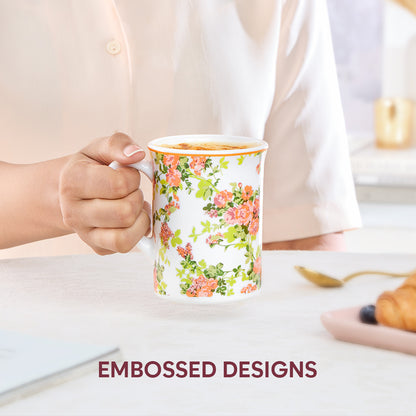 Larah By Borosil Amora Mug Set, 350 ml 350 ml x 2