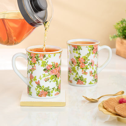 Larah By Borosil Amora Mug Set, 350 ml 350 ml x 2