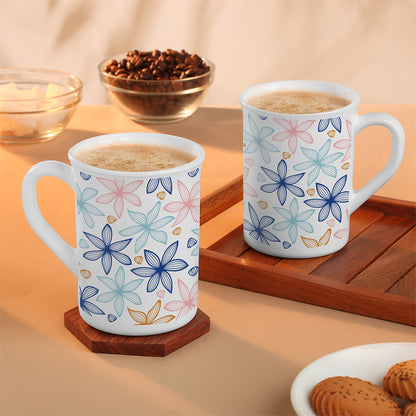 Larah Blue Dawn Opalware Mug Set