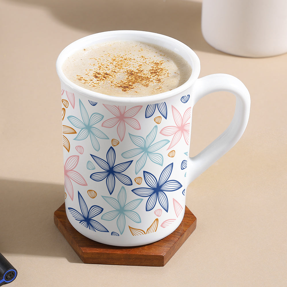 Larah Blue Dawn Opalware Mug Set