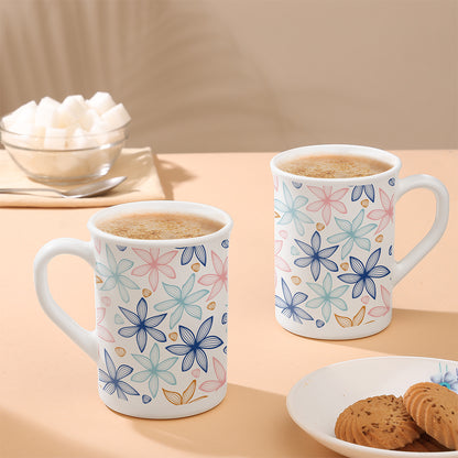 Larah Blue Dawn Opalware Mug Set