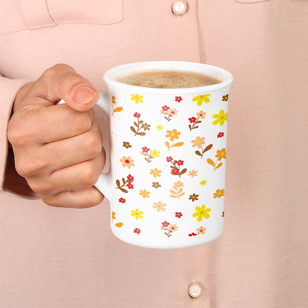 Larah Flora Sunset Opalware Mug Set