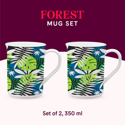 Larah by Borosil Forest Mug 340 ml x 1