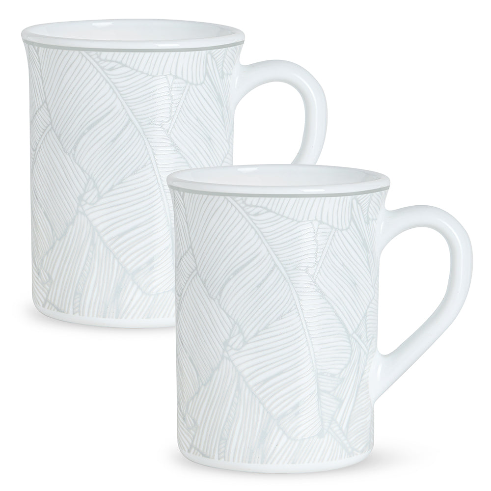 Larah By Borosil Ivy Mug Set, 350 ml