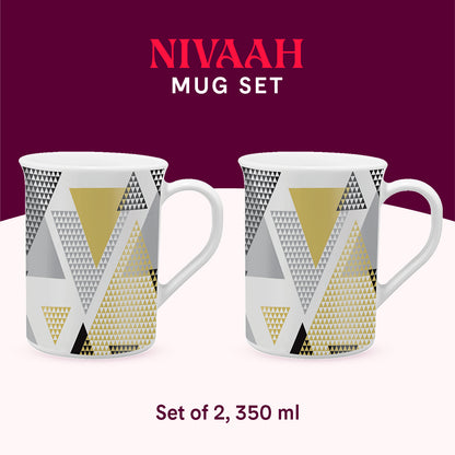 Larah by Borosil Nivaah Mug 340 ml x 1