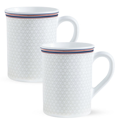 Larah By Borosil Starlight Mug Set, 350 ml 350 ml x 2