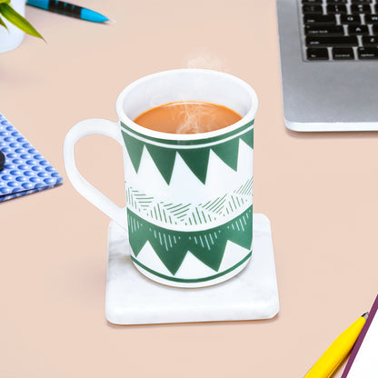 Larah by Borosil Tri Wave Mug Set 350 ml x 2