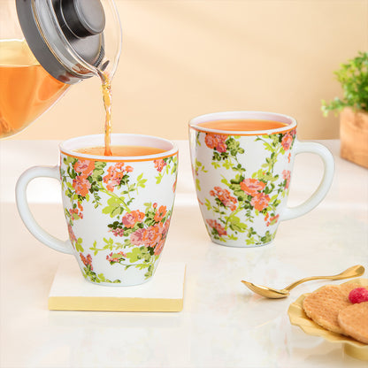 Larah By Borosil Amora Mug Set, 390 ml 390 ml x 2