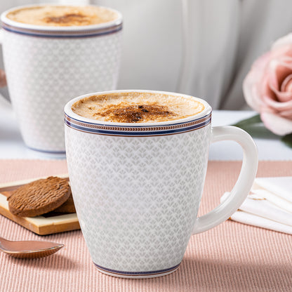 Larah By Borosil Starlight Mug Set, 390 ml 390 ml x 2