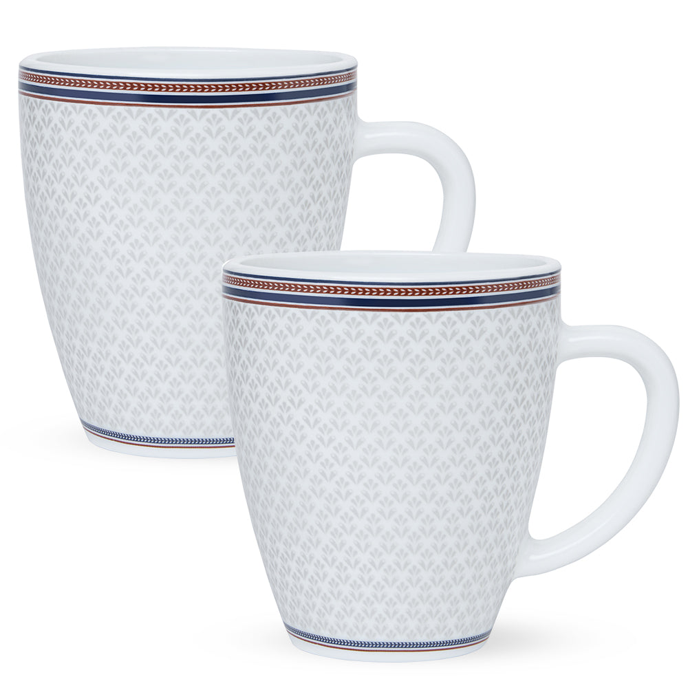 Larah By Borosil Starlight Mug Set, 390 ml 390 ml x 2