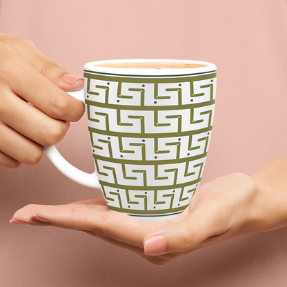 Larah by Borosil Trellis Mug Set 400 ml x 2