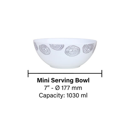 Larah by Borosil Moonbeam Serve n Store 2 pc Set