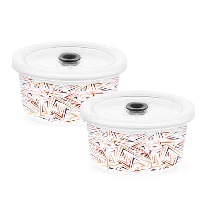 Larah By Borosil Comet Storage Bowl Set 400 ml x 2