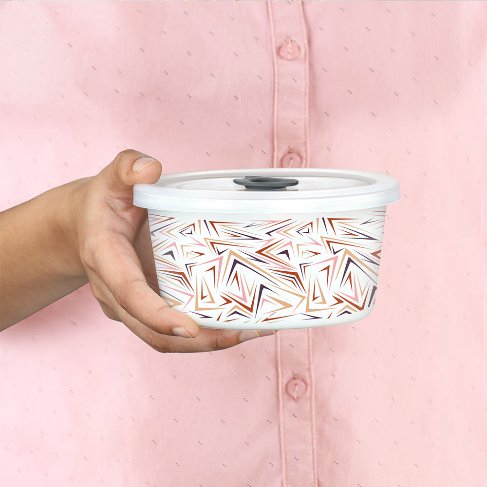 Larah By Borosil Comet Storage Bowl Set 400 ml x 2