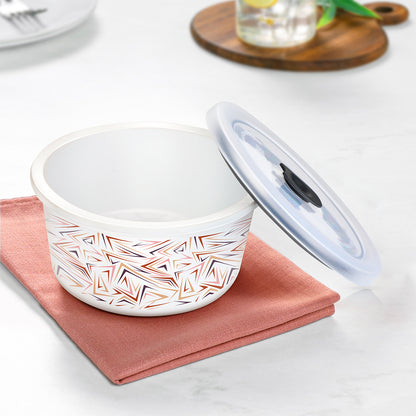 Larah By Borosil Comet Storage Bowl Set 400 ml x 2