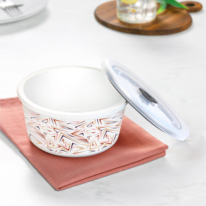 Larah By Borosil Comet Storage Bowl Set 800 ml x 2