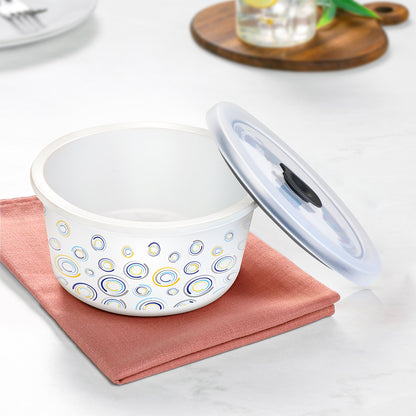 Larah By Borosil Jupiter Storage Bowl Set 400 ml x 2