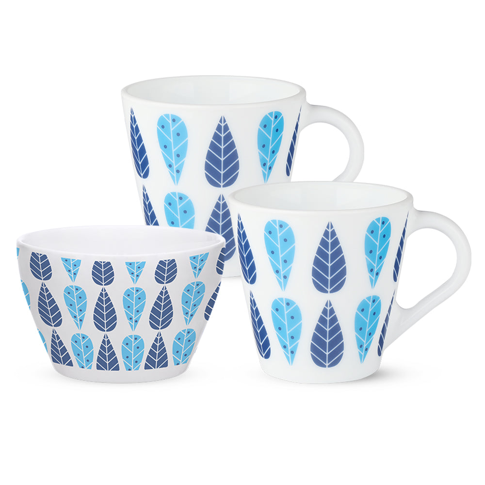 Larah By Borosil Fable Breakfast Set