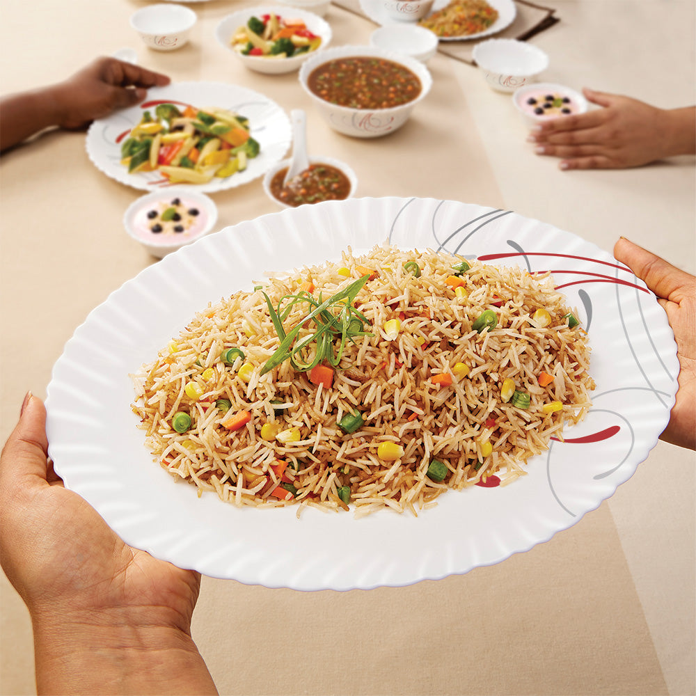 Larah by Borosil Boro Dinner Set