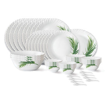 Larah by Borosil Crescent Dinner Set