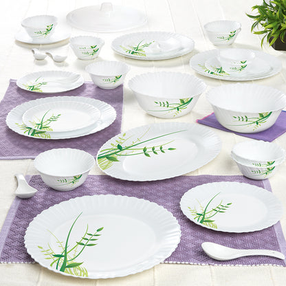 Larah Green Herbs Dinner Set