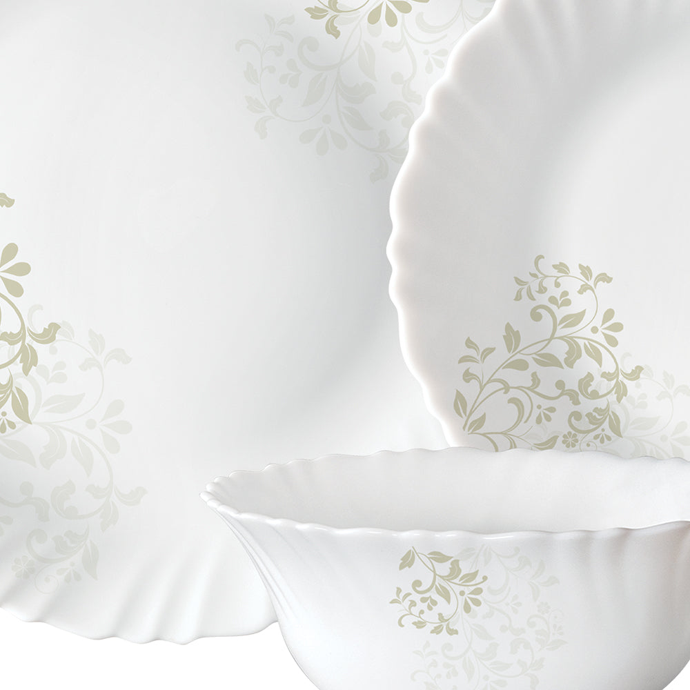 Larah by Borosil Ingot Dinner Set