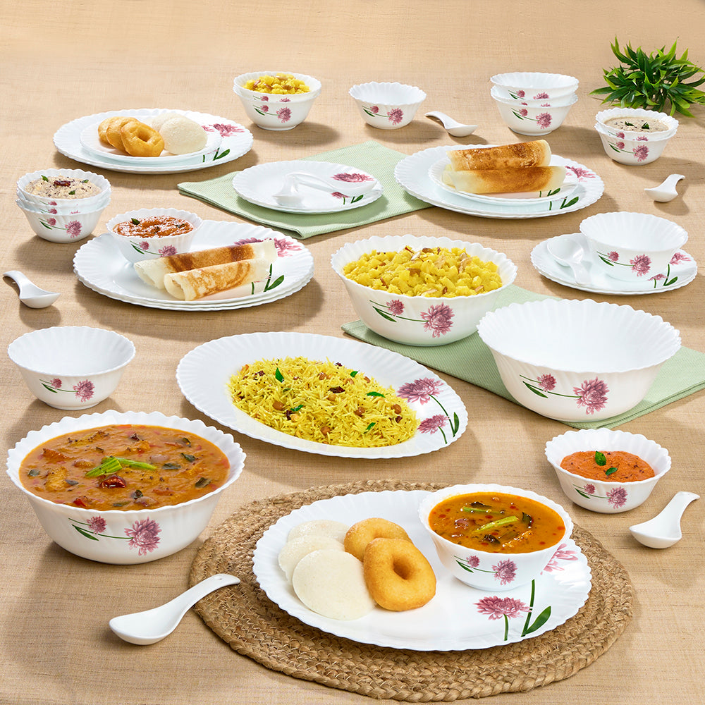 Larah by Borosil Nargis Dinner Set