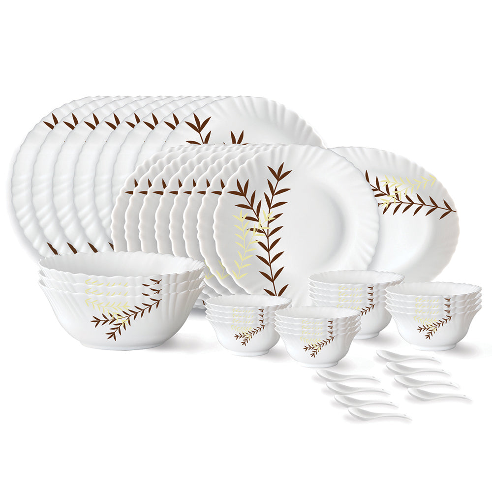 Larah by Borosil Oak Dinner Set