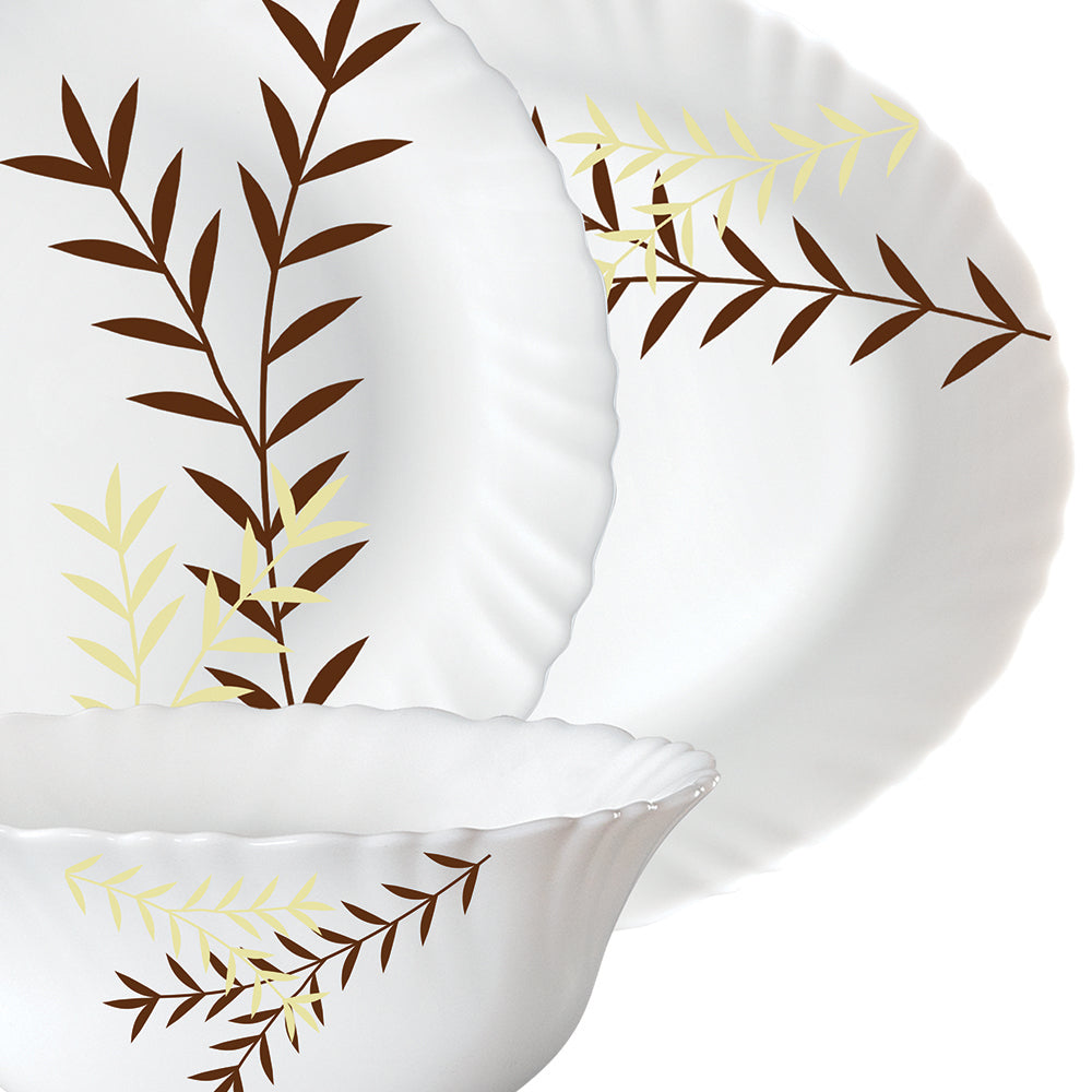 Larah by Borosil Oak Dinner Set