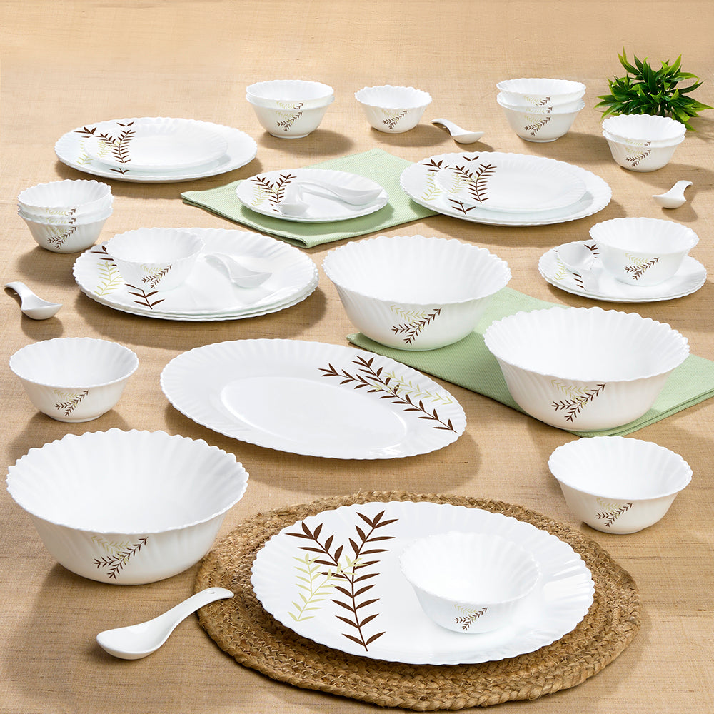 Larah by Borosil Oak Dinner Set